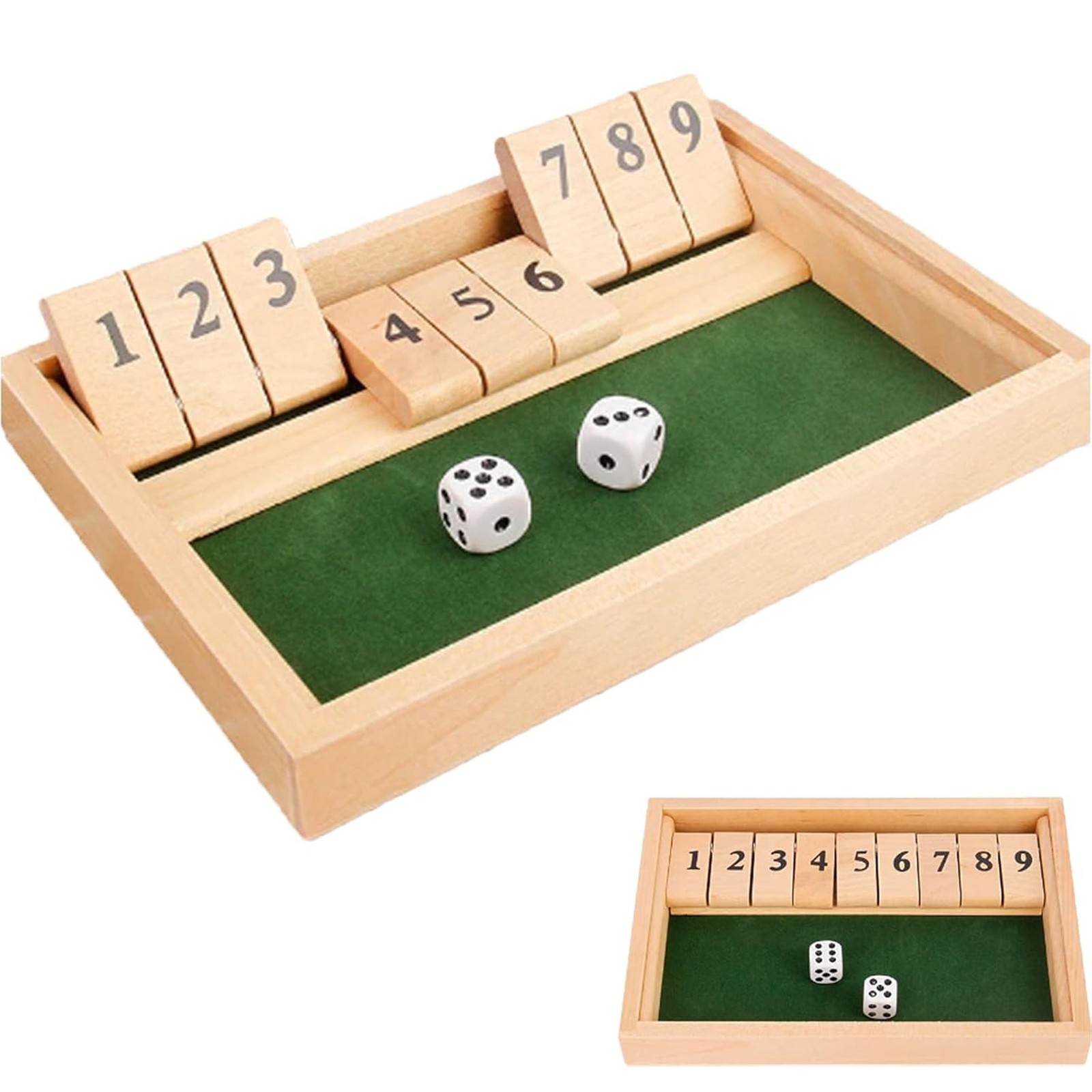 Deluxe Four Sided 9 Numbers Sh - Party Games Adults Drinking review and price
