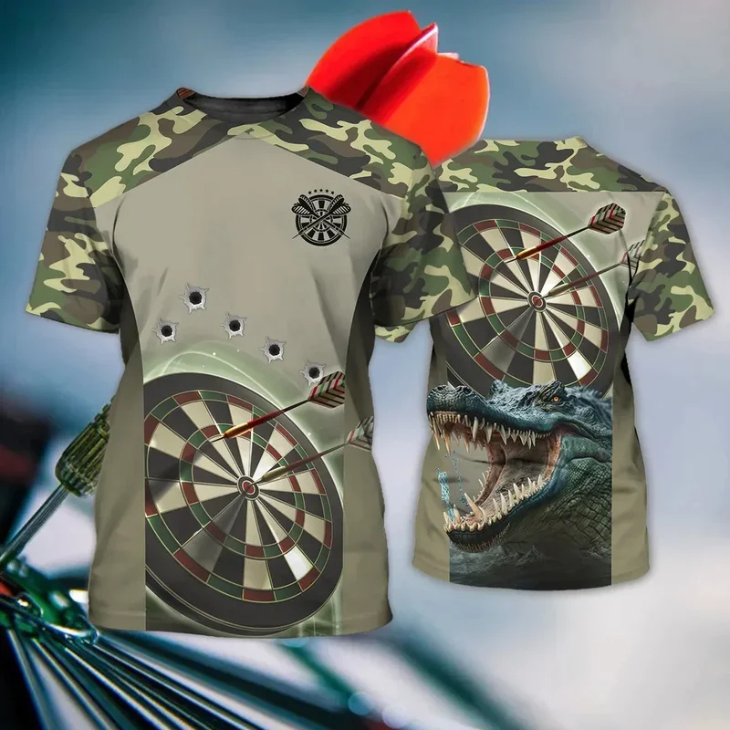 Darts Roulette T-shirt Men's B - Quick Games Party review and price