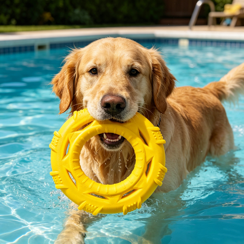 3 in 1 Floating Dog Frisbee Tu - Frisbee Freestyle Disc review and price