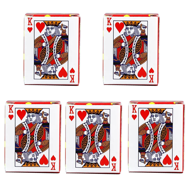 Mini Poker Playing Cards Cute  - Party Games Juegos De Mesa review and price