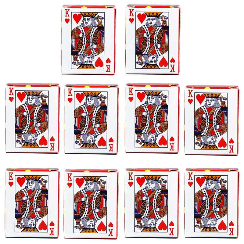 Mini Poker Playing Cards Festi - Party Games Juegos De Mesa review and price