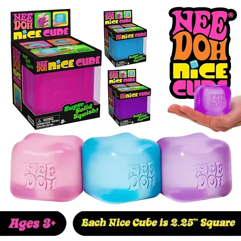 NeeDoh Squishy Schylling Atomi - Party Games Event review and price