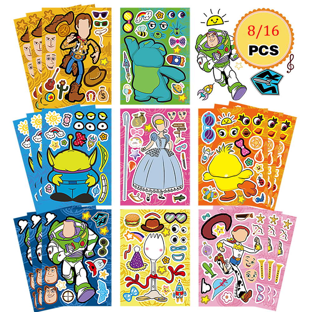 8/16Sheets Disney Toy Story Ma - Party Games Instagram review and price