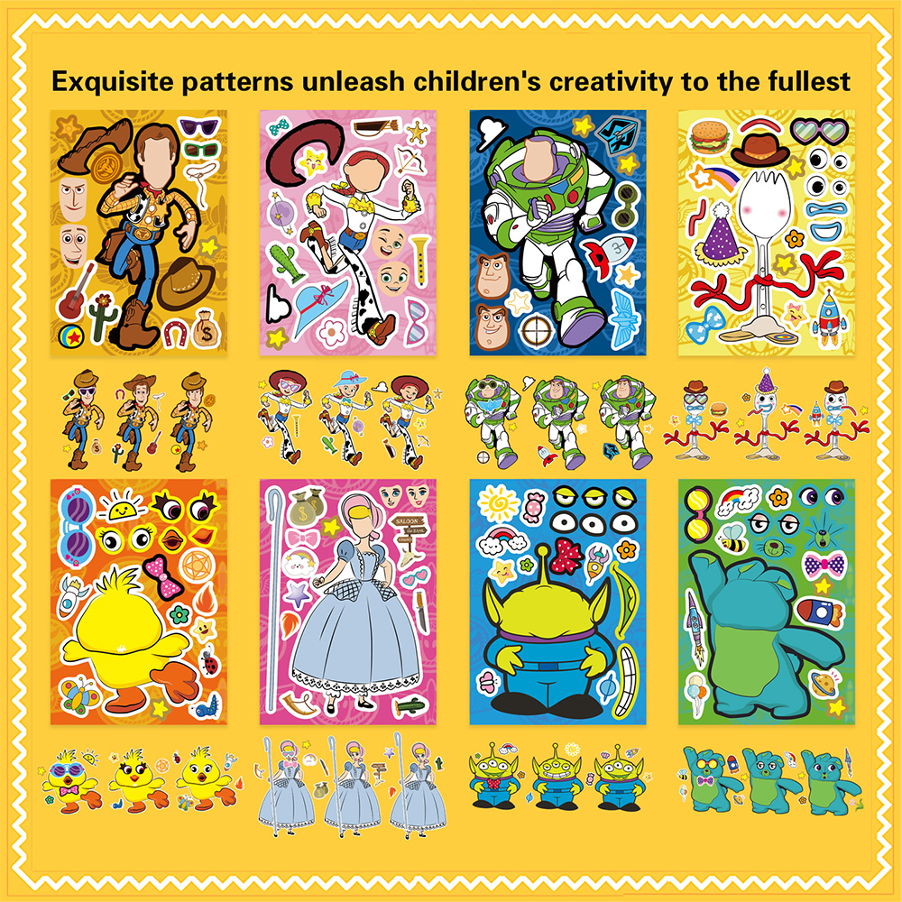 8/16Sheets Disney Toy Story Ma - Party Games Instagram review and price