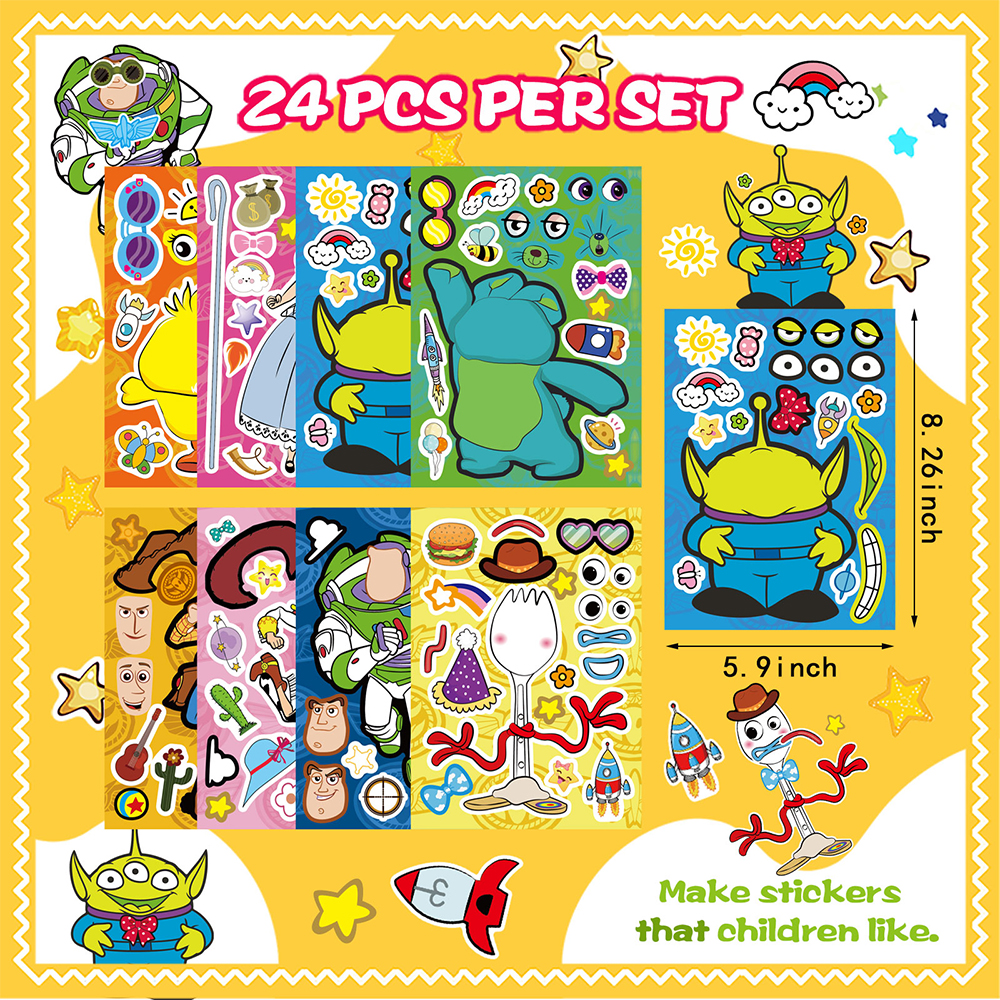 8/16Sheets Disney Toy Story Ma - Party Games Instagram review and price