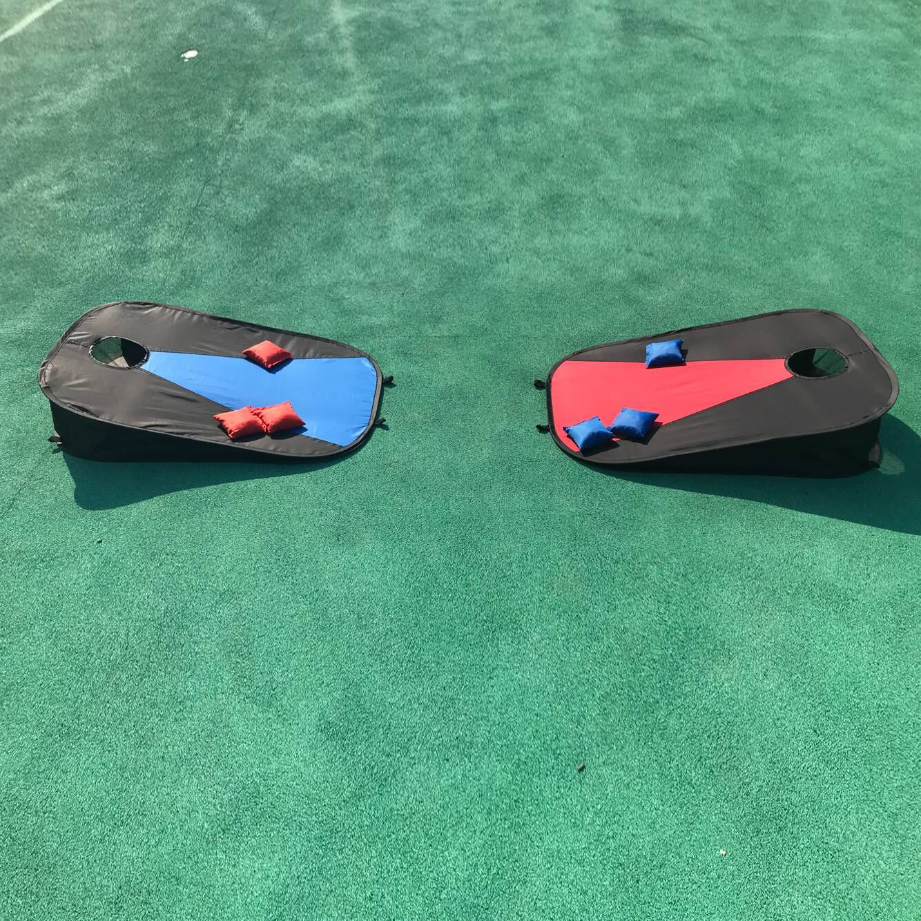 Collapsible Portable Cornhole  - Cornhole Board Set review and price