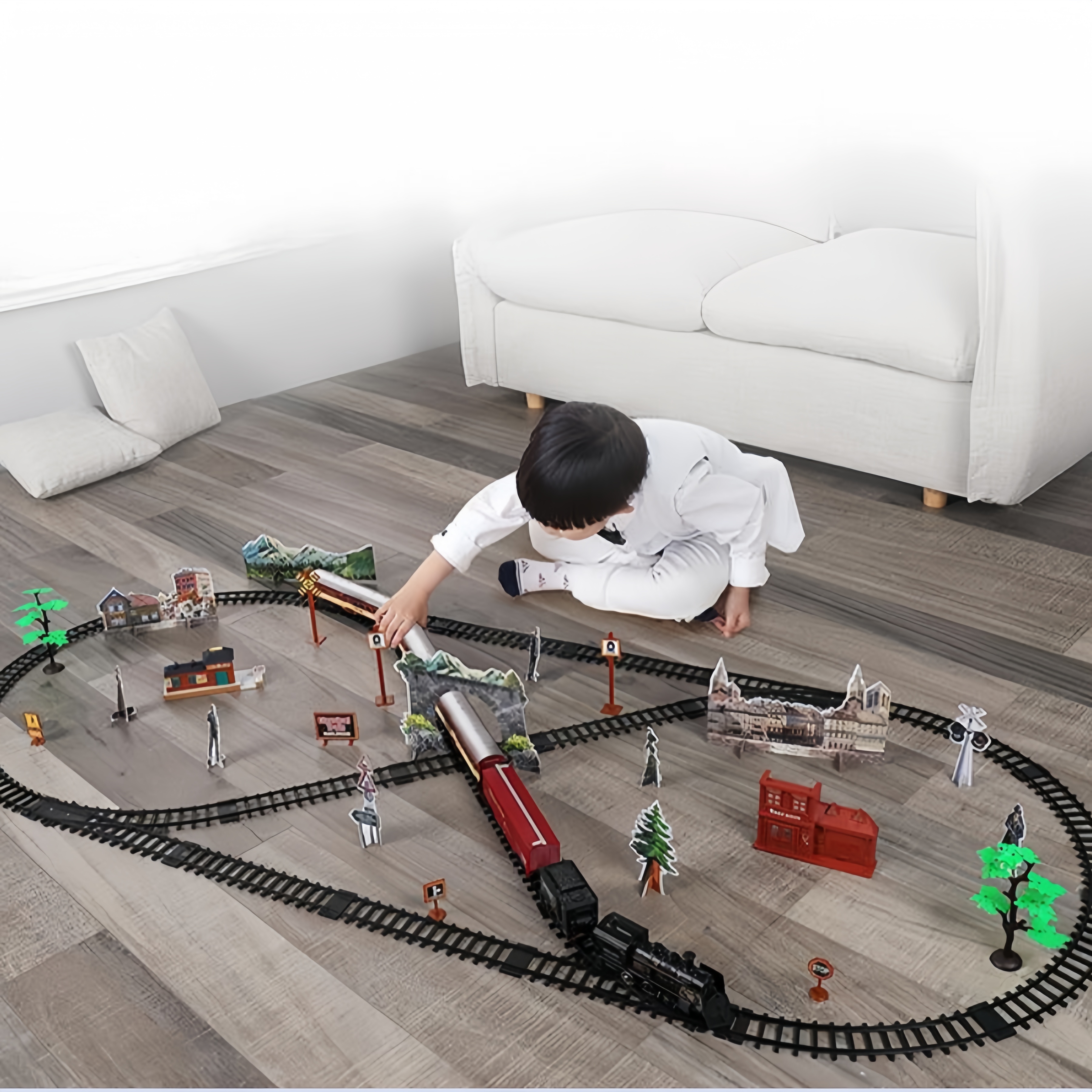 Kids Electric Steam Train Toy  - Party Games Steam review and price
