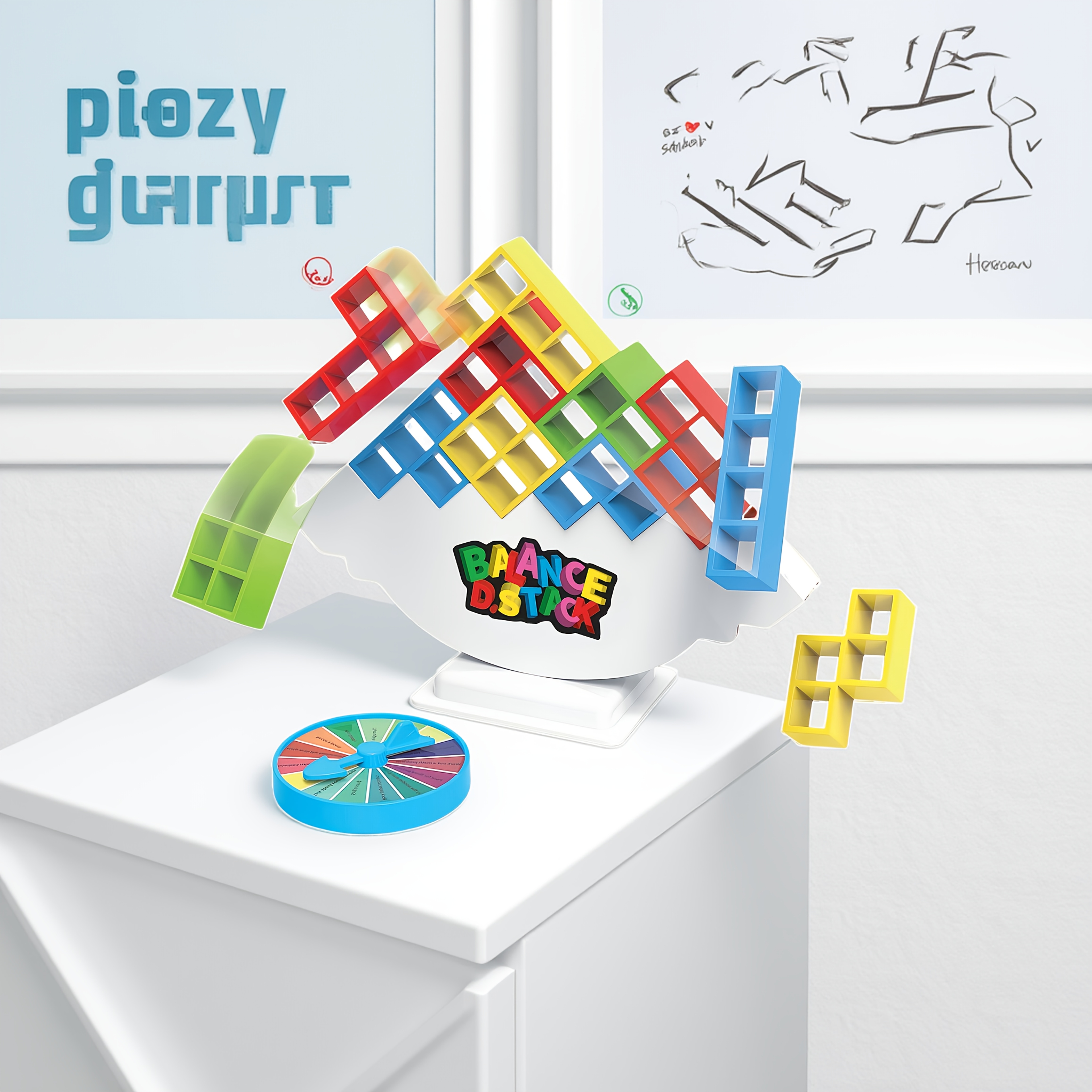 Interactive Balance Block Game - Party Games Adult Birthday review and price