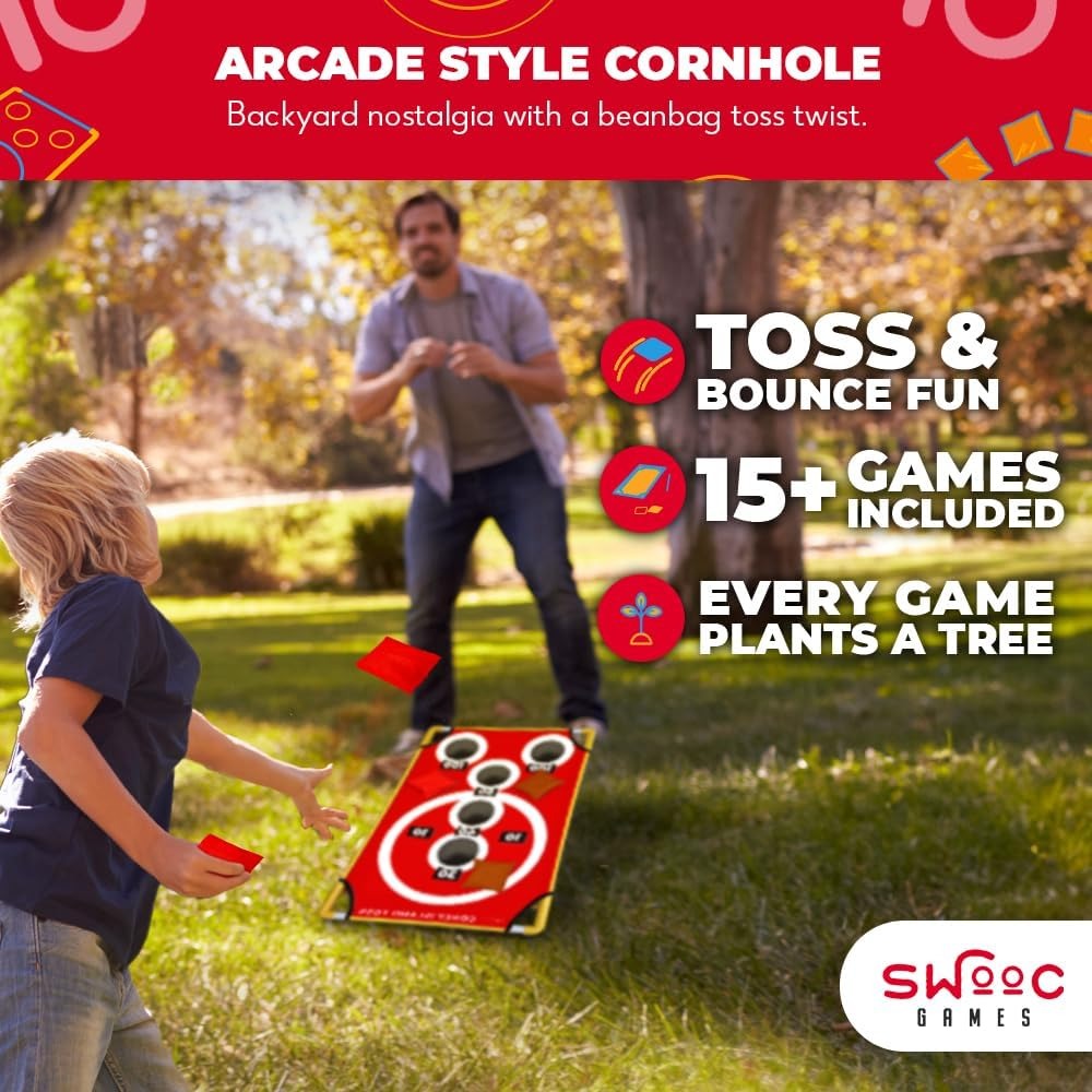 Coney Island Toss™ Arcade Corn - Cornhole Board Set review and price