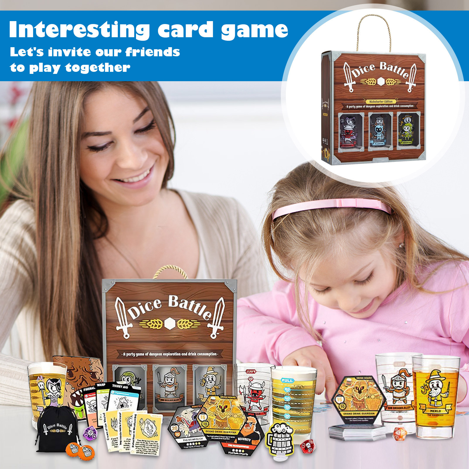 Bar Heroes Assemble Board Game - Party Games Adults Drinking review and price