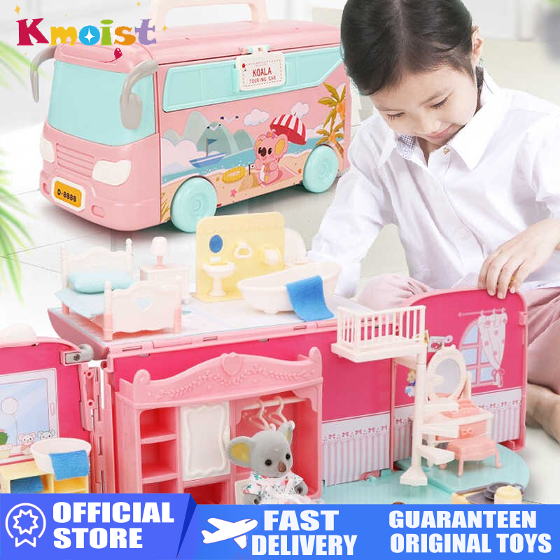 Koala Tour Bus Dollhouse Creat - Party Games Bus review and price