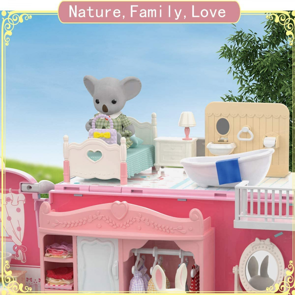 Koala Tour Bus Dollhouse Creat - Party Games Bus review and price