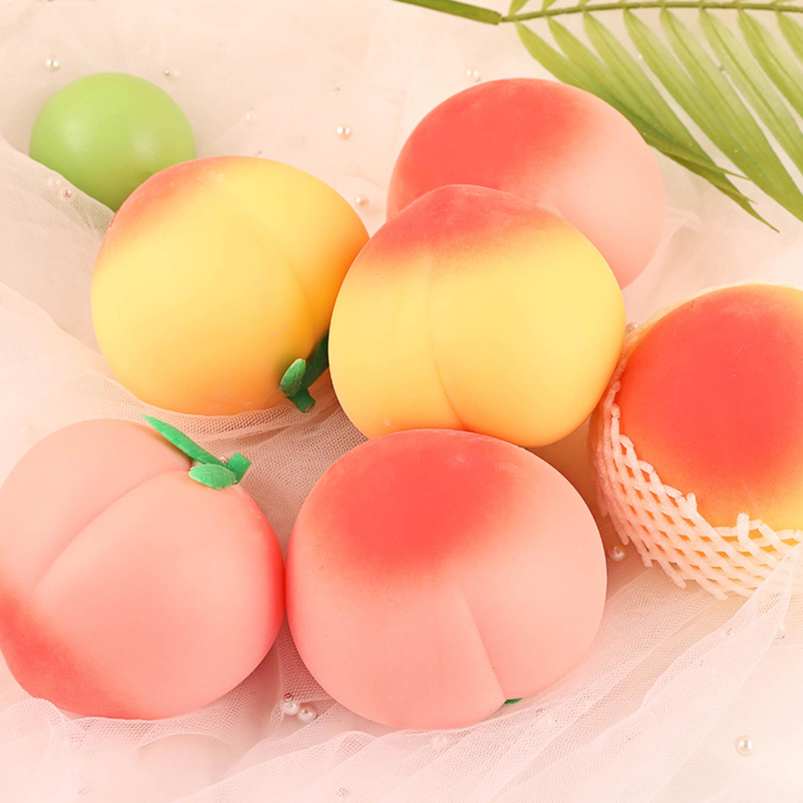 8x6cm Peach Squeeze Toy Slow R - Party Games Adult Birthday review and price