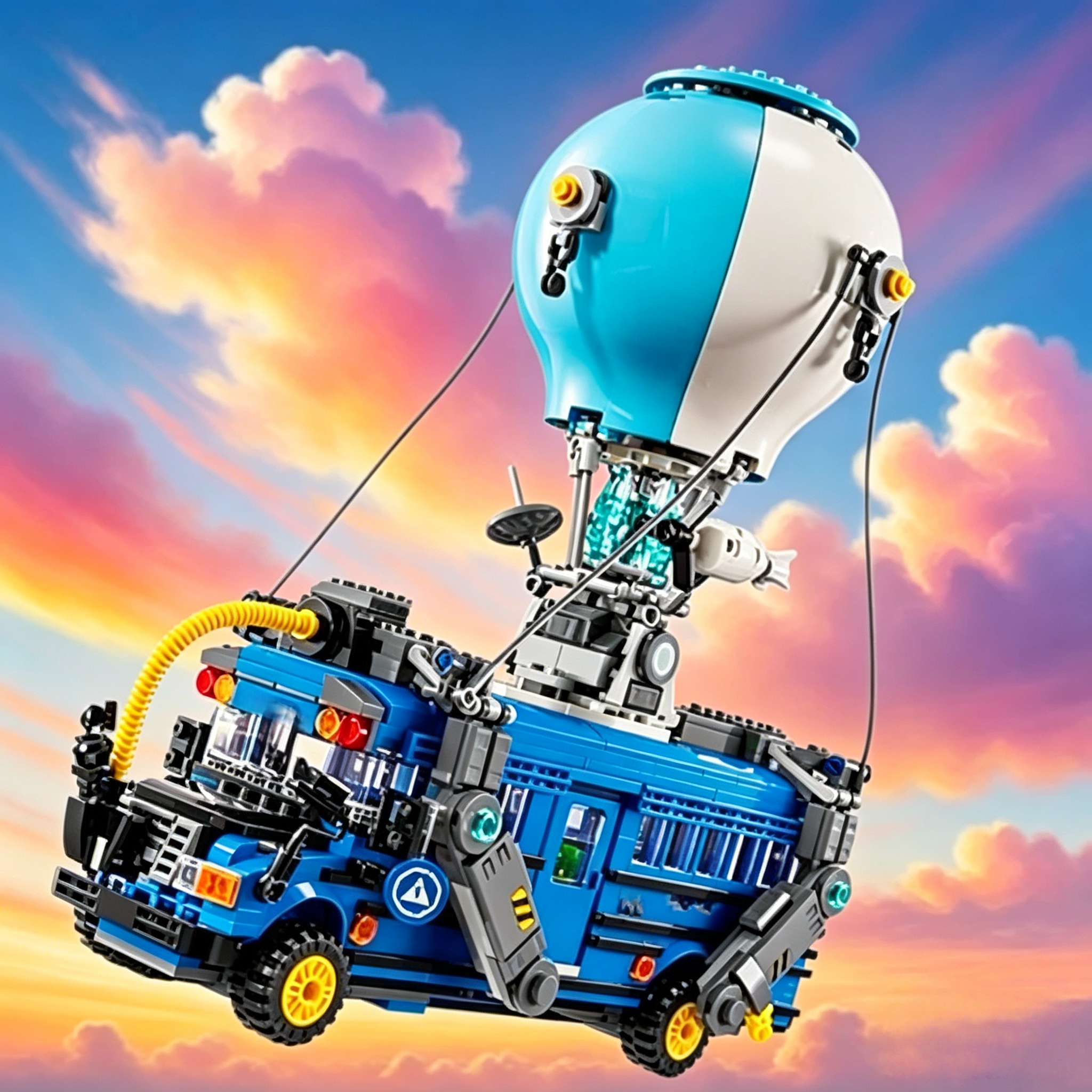 New 954PCS Battle Model Bricks - Party Games Bus review and price