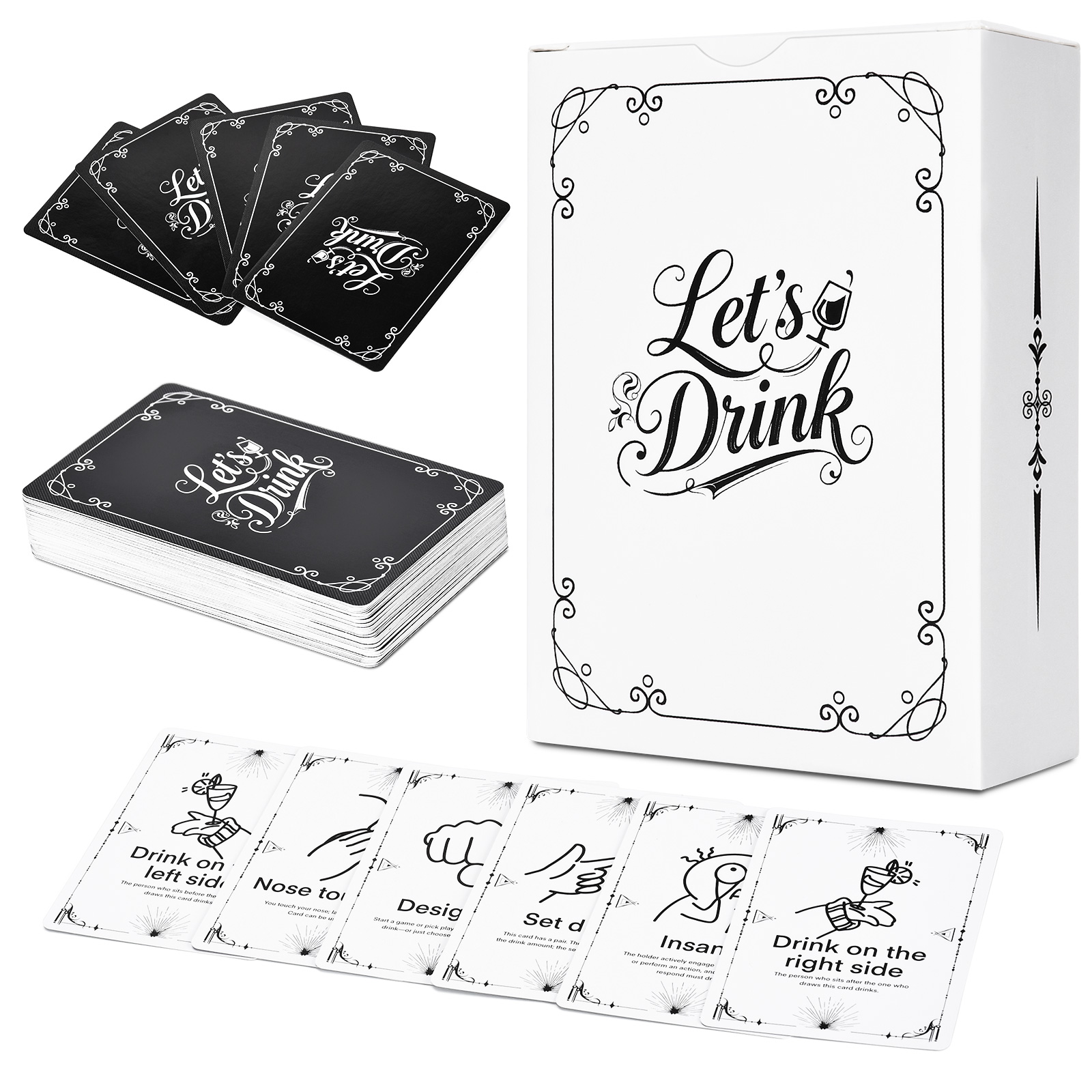 Adult Drinking Game Cards – 52 - Party Games Adults Drinking review and price