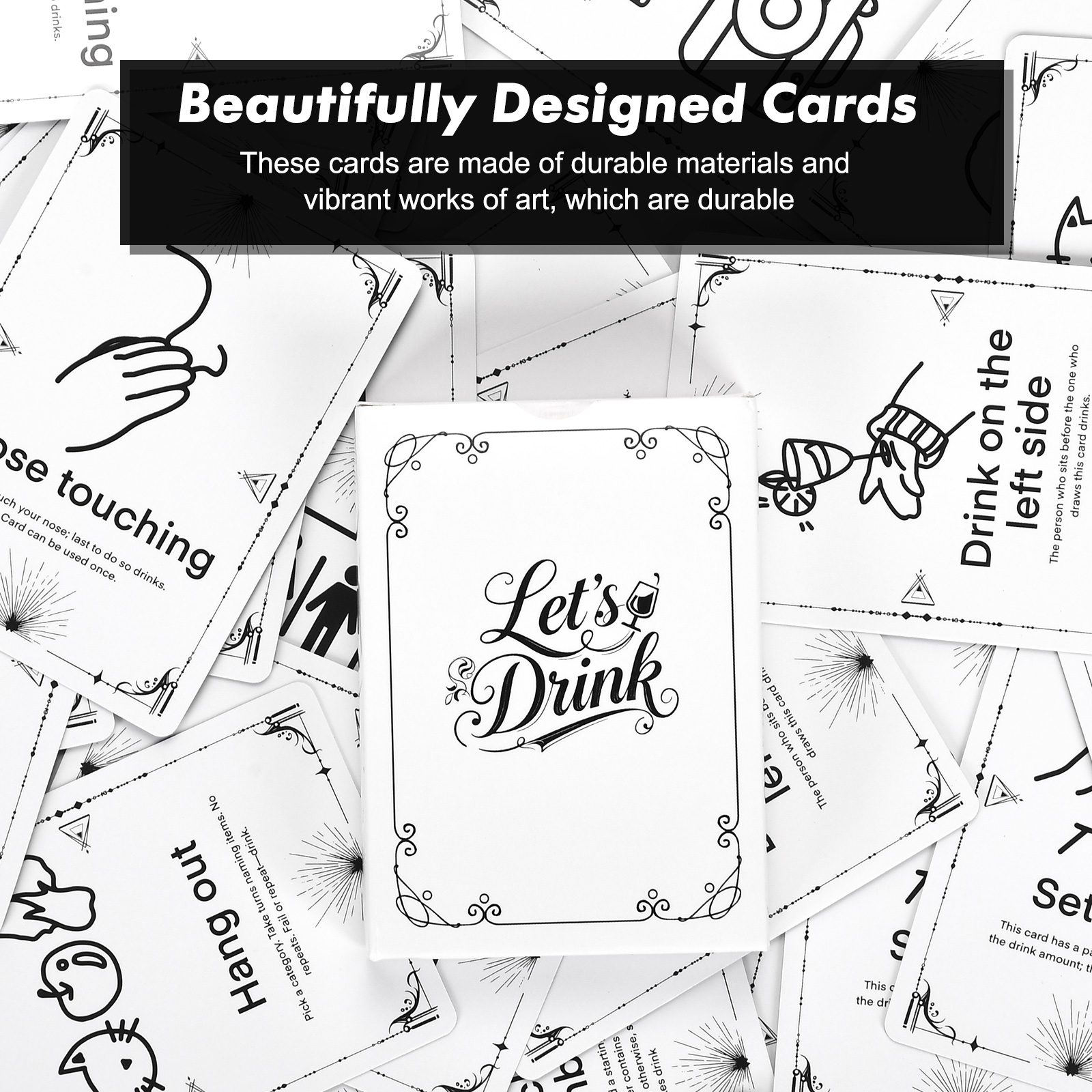 Adult Drinking Game Cards – 52 - Party Games Adults Drinking review and price