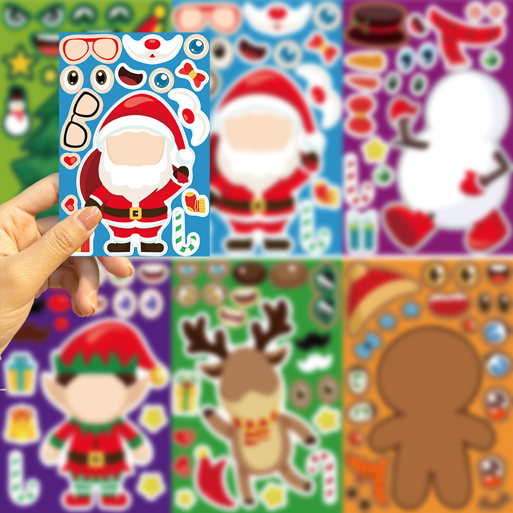 8 Sheets Christmas Puzzle Stic - Party Games Instagram review and price