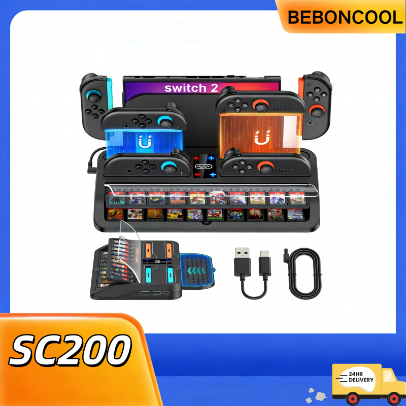 BEBONCOOL SC200 Switch2 Chargi - Party Games Gamecube review and price