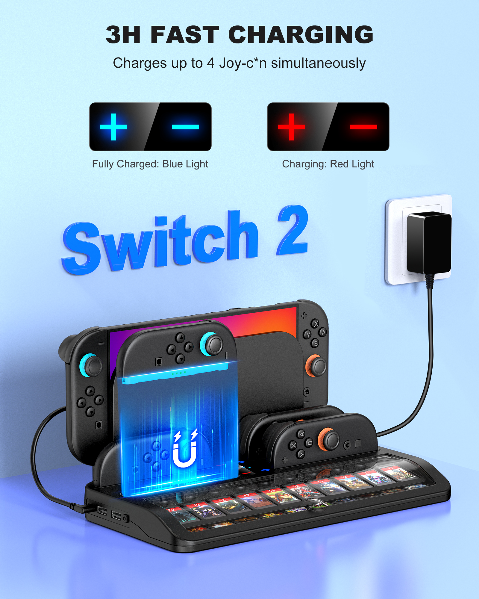BEBONCOOL SC200 Switch2 Chargi - Party Games Gamecube review and price