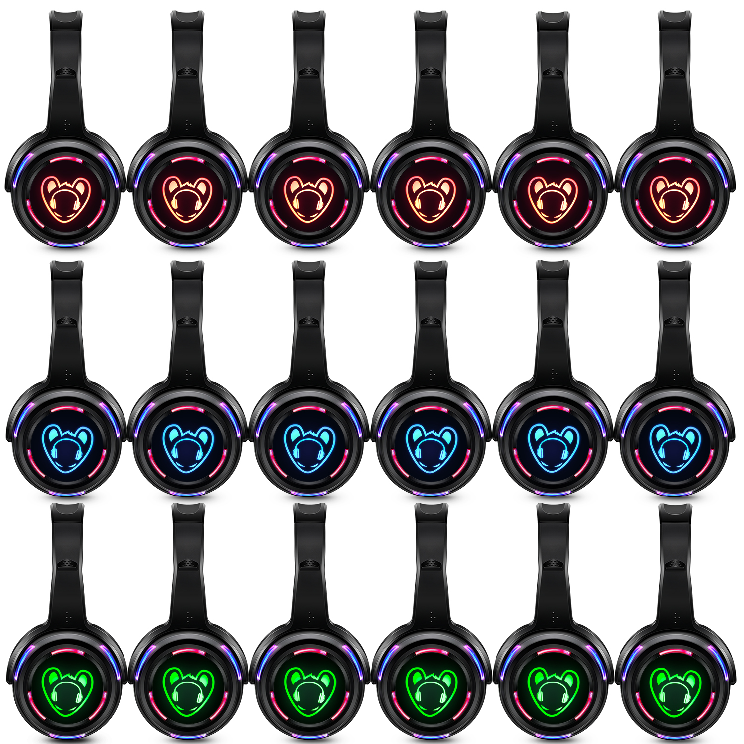 LED Flashing Light Silent Disc - Party Games Phone review and price