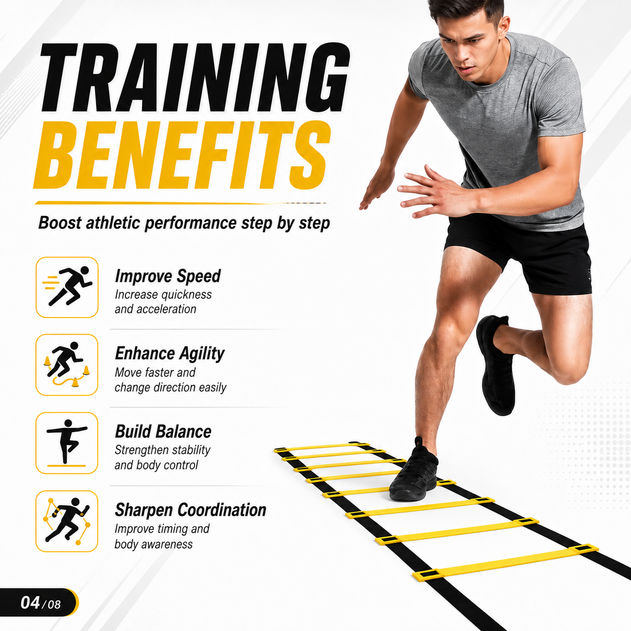 Agility Ladder Set 2-10M Speed - Ladder Toss Set review and price