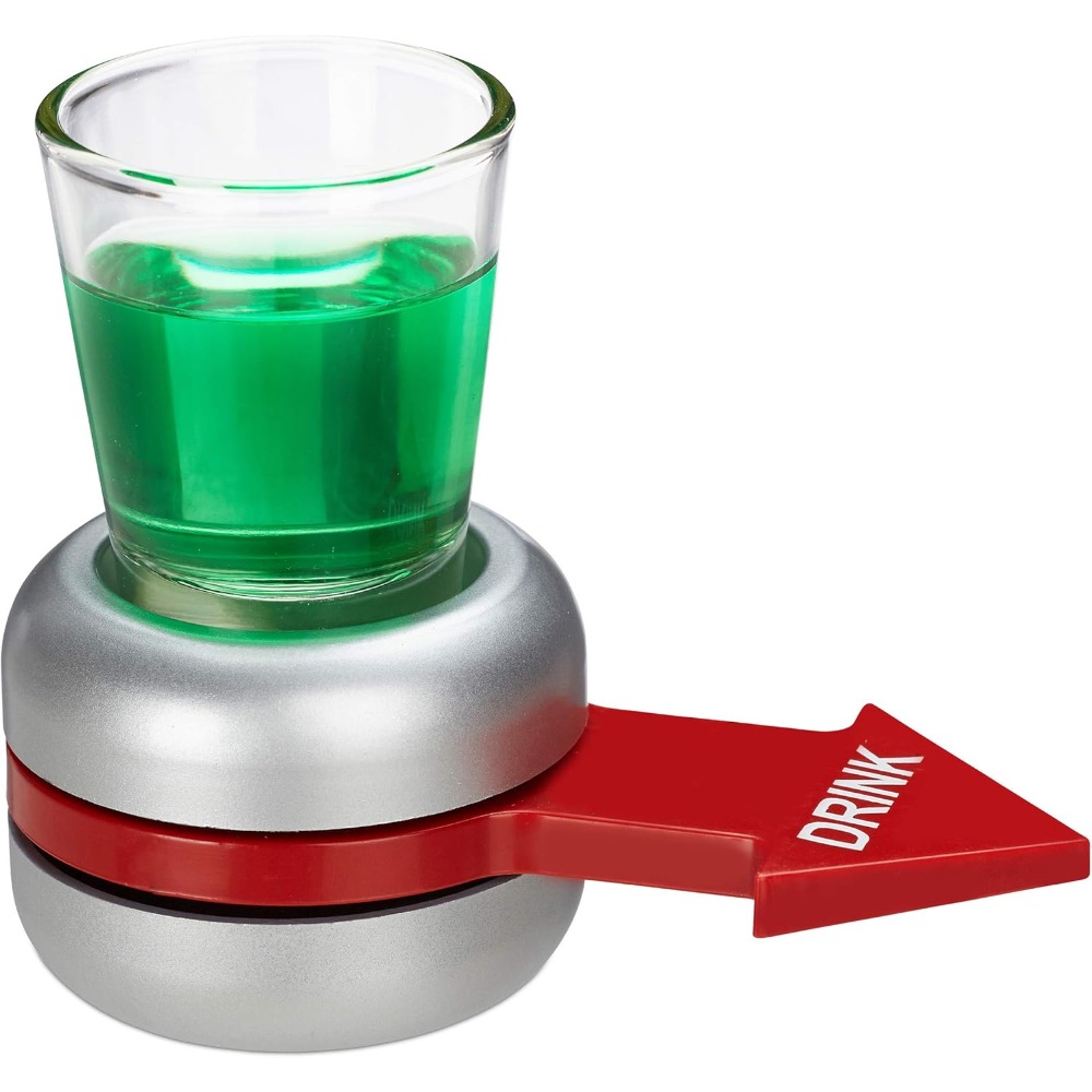 Relaxdays Drinking Game, Spin  - Party Games Adults Drinking review and price