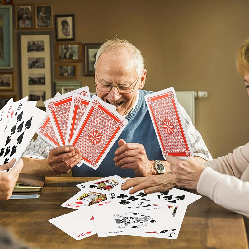 Oversized Playing Cards Jumbo  - Party Games Juegos De Mesa review and price
