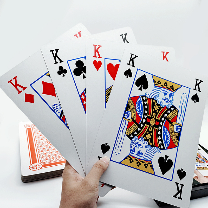 Oversized Playing Cards Jumbo  - Party Games Juegos De Mesa review and price