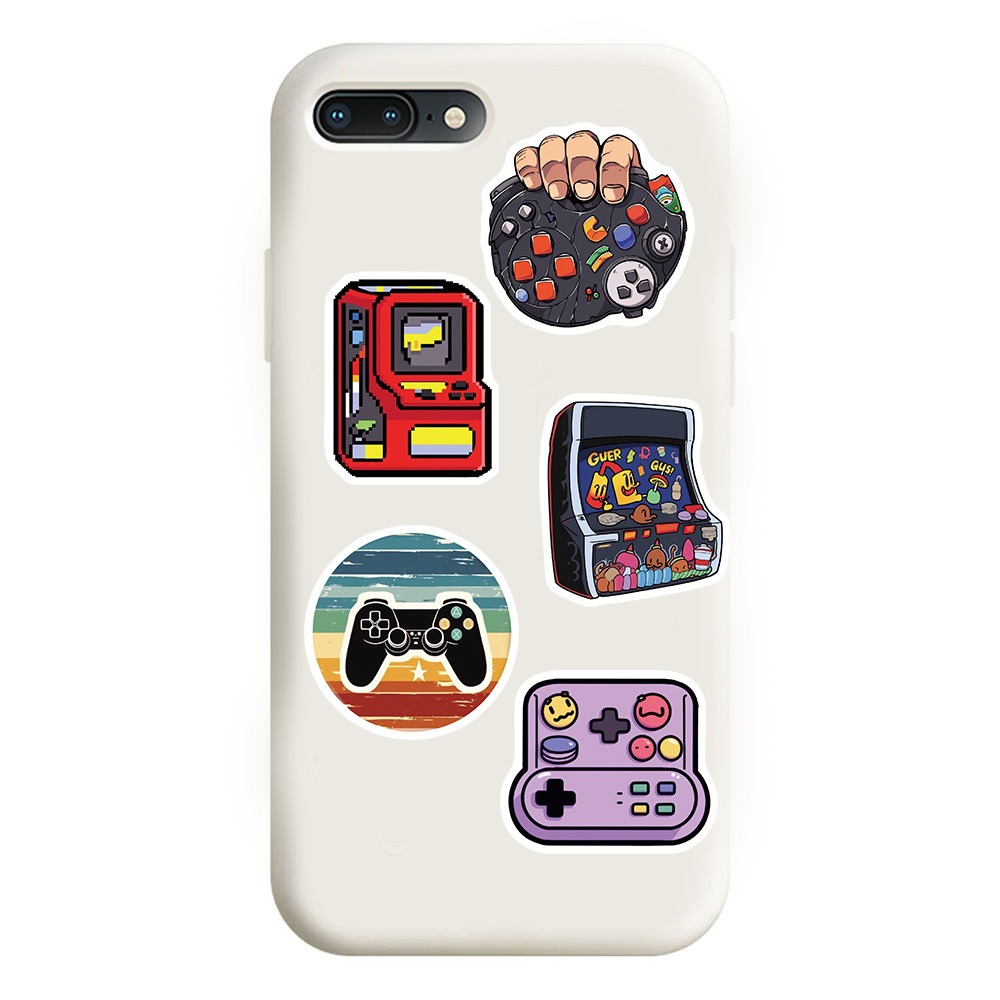 50Pcs Game Handle Stickers for - Party Games Phone review and price