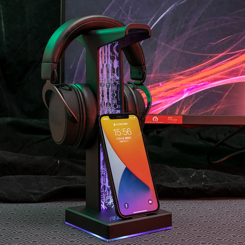 RGB Gaming Headphone Stand Dua - Party Games Pc review and price