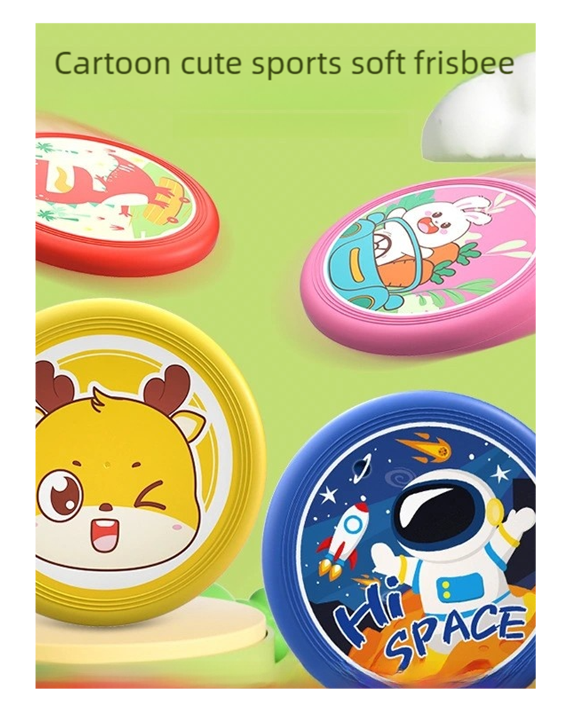 Kids Soft Rubber Frisbee Carto - Frisbee Freestyle Disc review and price