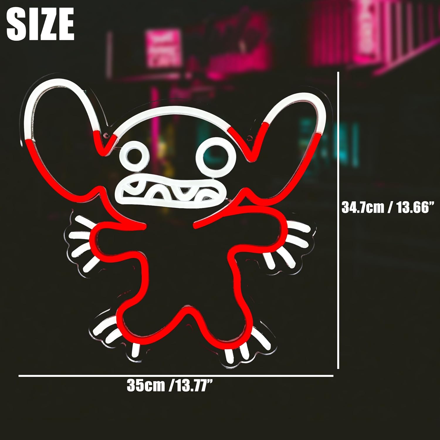 Stitch Neon Sign LED Anime Neo - Party Games Night review and price